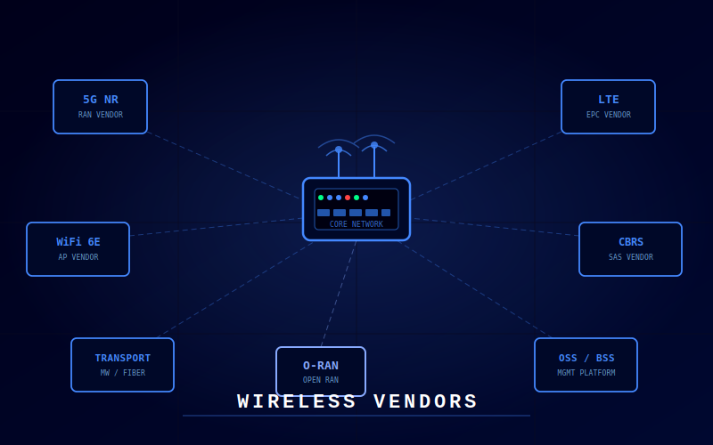 Wireless Vendors